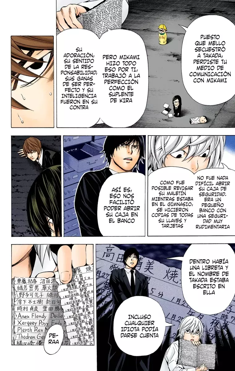 Read Death Note Full Color ES Manga Online