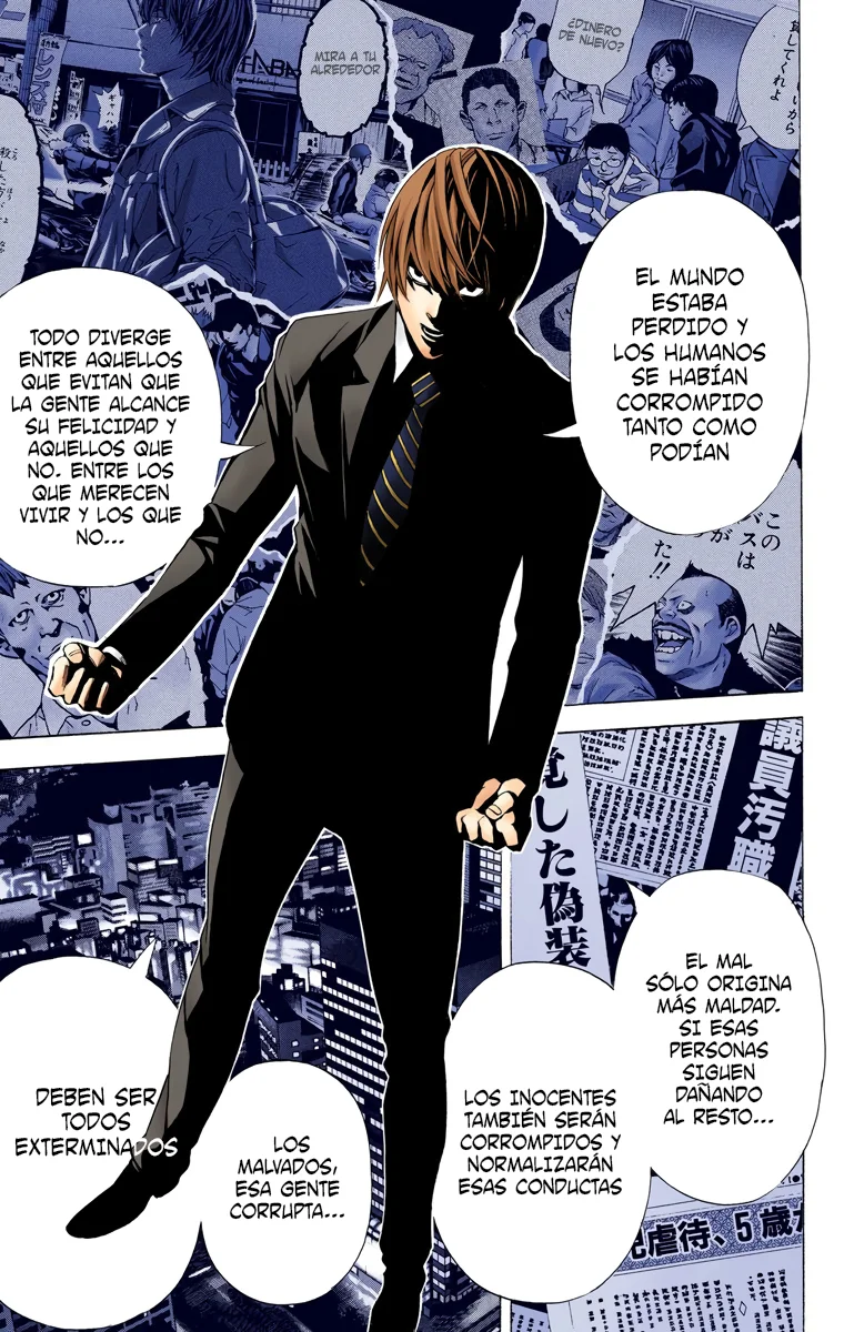 Read Death Note Full Color ES Manga Online