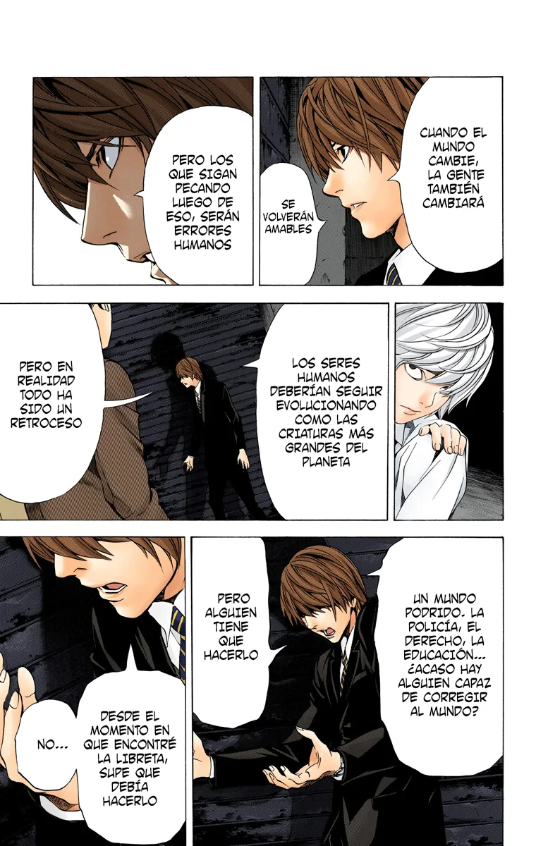 Read Death Note Full Color ES Manga Online