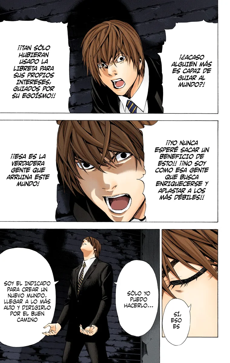 Read Death Note Full Color ES Manga Online