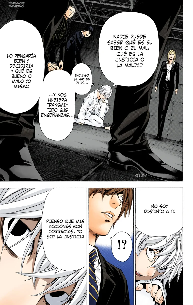 Read Death Note Full Color ES Manga Online