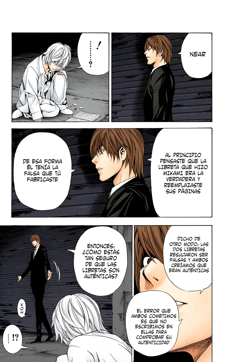 Read Death Note Full Color ES Manga Online