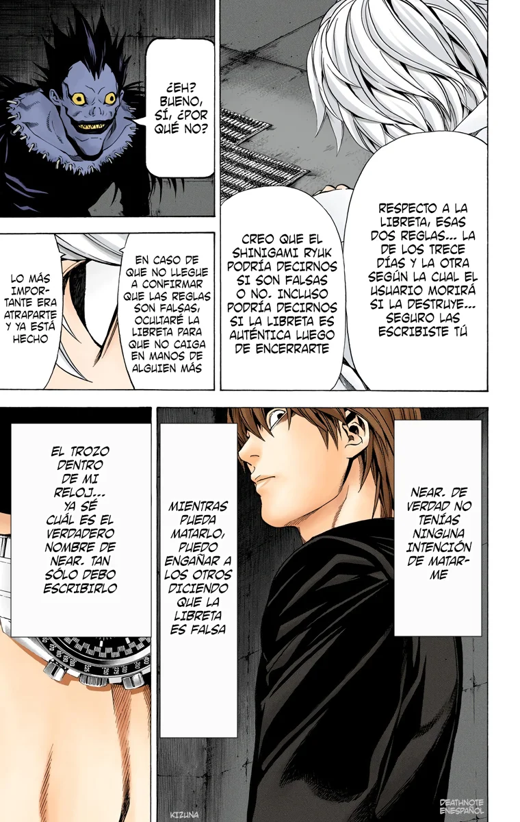 Read Death Note Full Color ES Manga Online