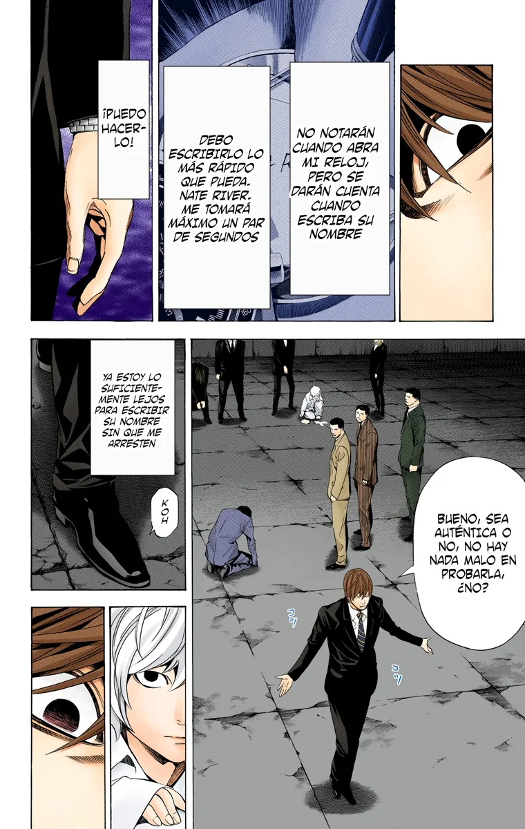 Read Death Note Full Color ES Manga Online