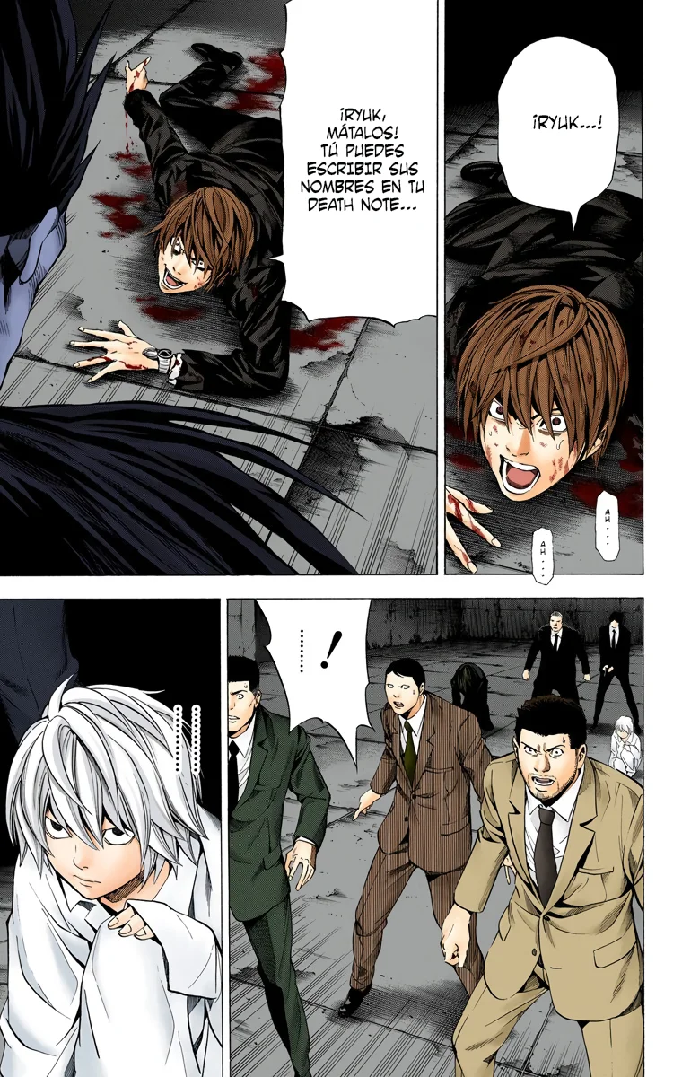 Read Death Note Full Color ES Manga Online