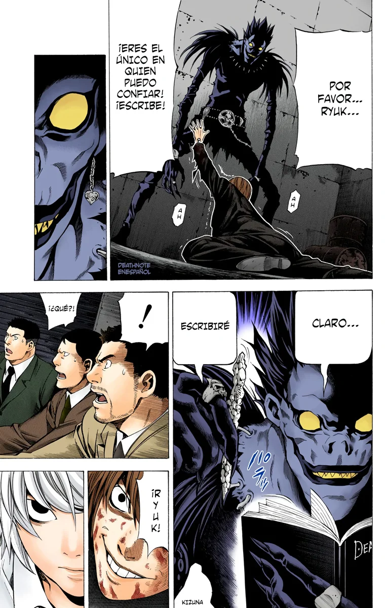 Read Death Note Full Color ES Manga Online