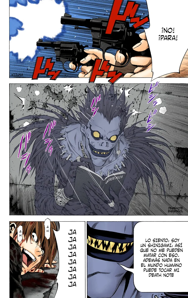 Read Death Note Full Color ES Manga Online