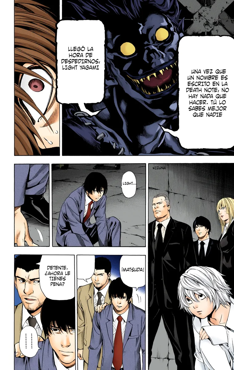 Read Death Note Full Color ES Manga Online