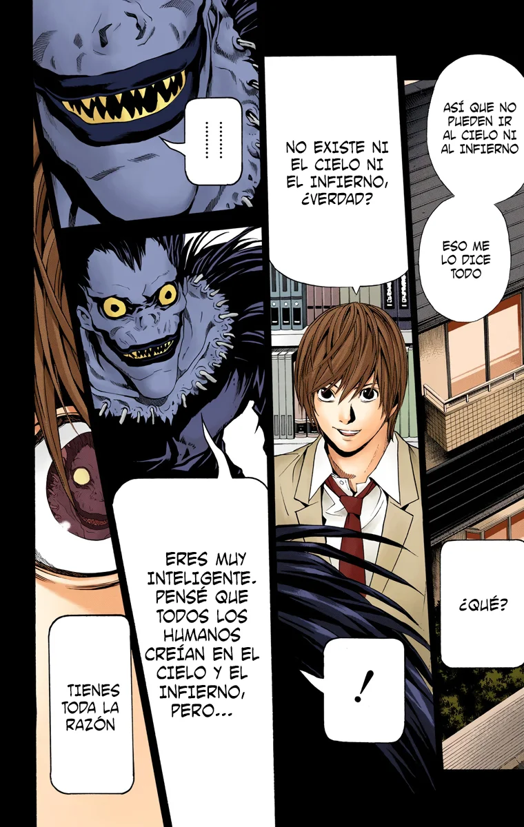 Read Death Note Full Color ES Manga Online