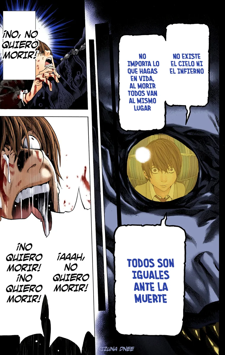 Read Death Note Full Color ES Manga Online