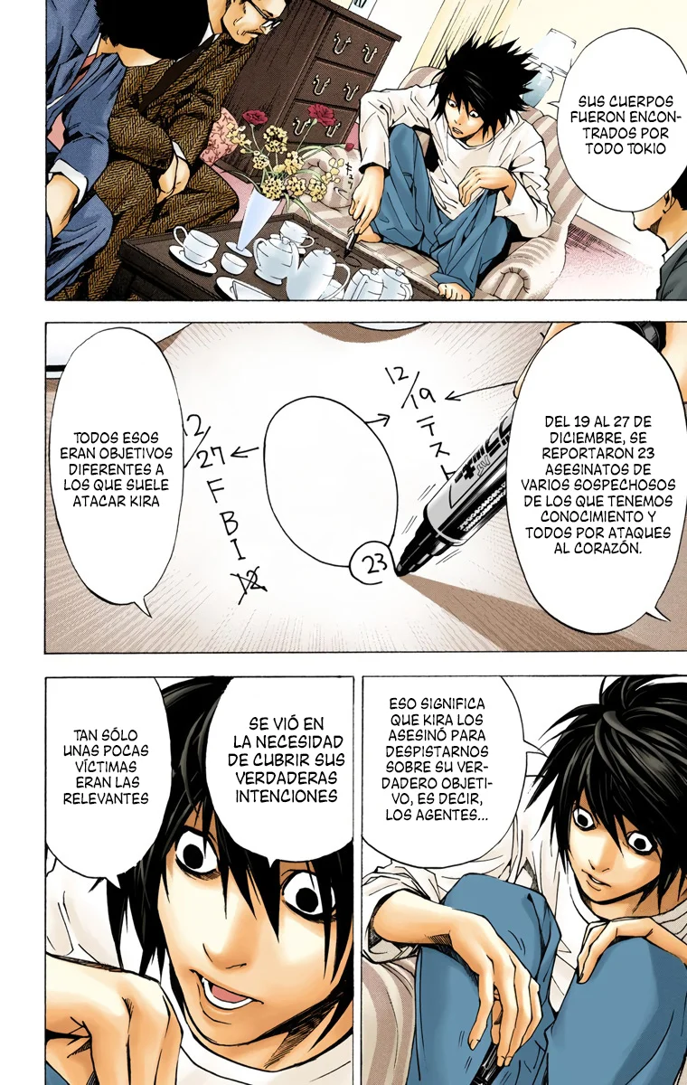 Read Death Note Full Color ES Manga Online
