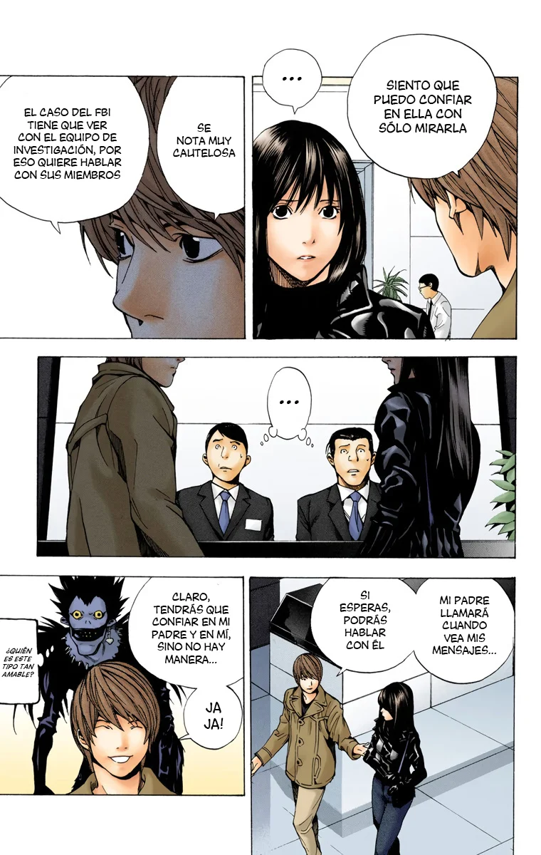 Read Death Note Full Color ES Manga Online