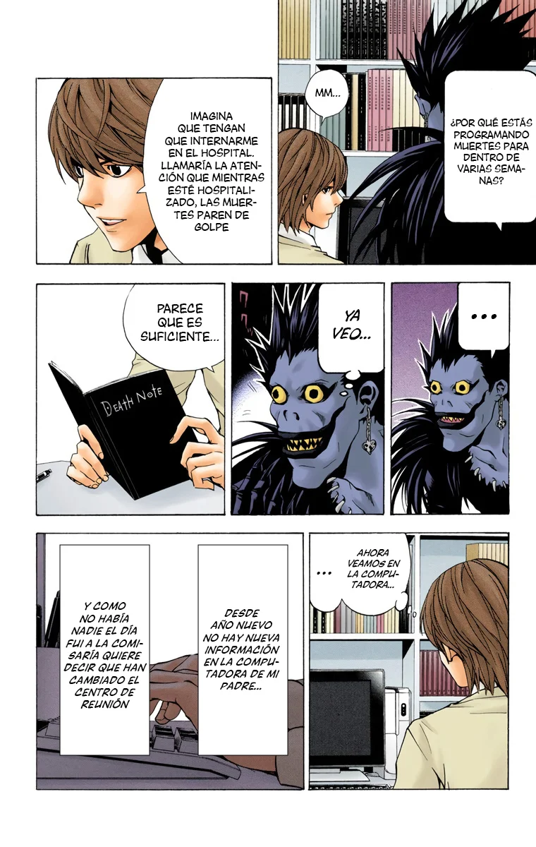 Read Death Note Full Color ES Manga Online