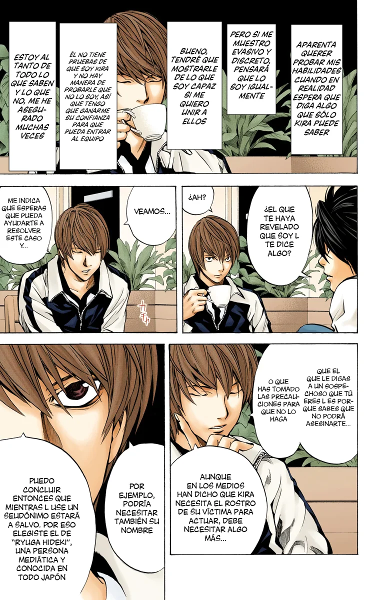 Read Death Note Full Color ES Manga Online