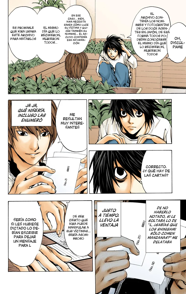 Read Death Note Full Color ES Manga Online