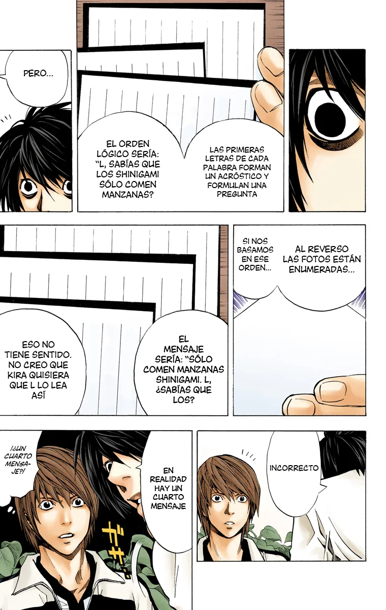 Read Death Note Full Color ES Manga Online