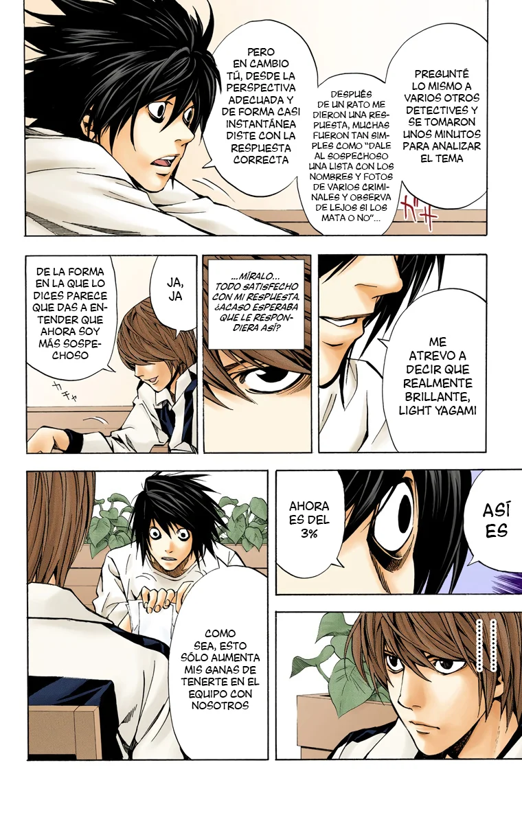 Read Death Note Full Color ES Manga Online