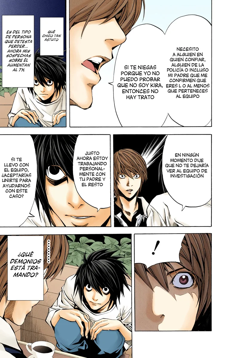 Read Death Note Full Color ES Manga Online