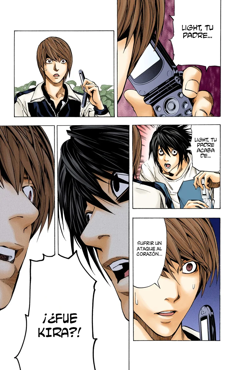 Read Death Note Full Color ES Manga Online