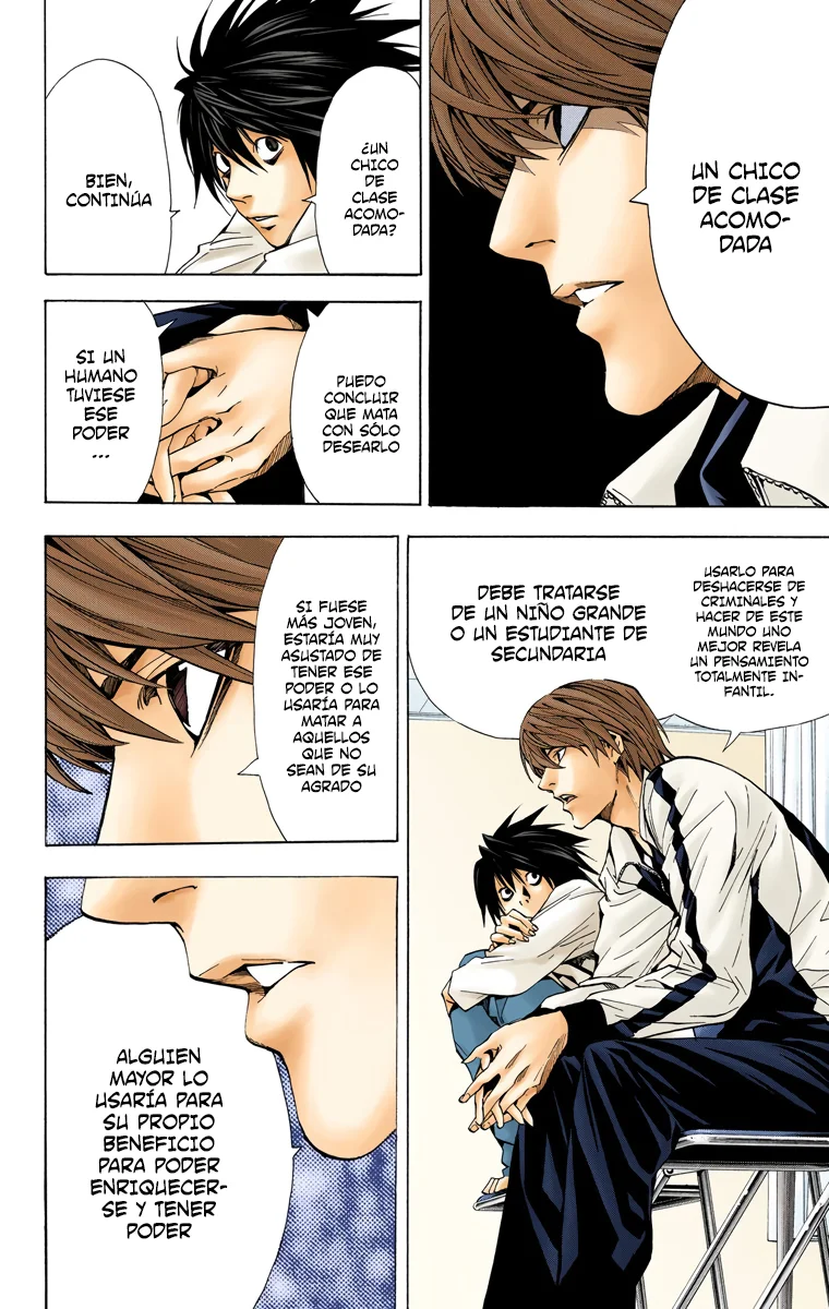 Read Death Note Full Color ES Manga Online