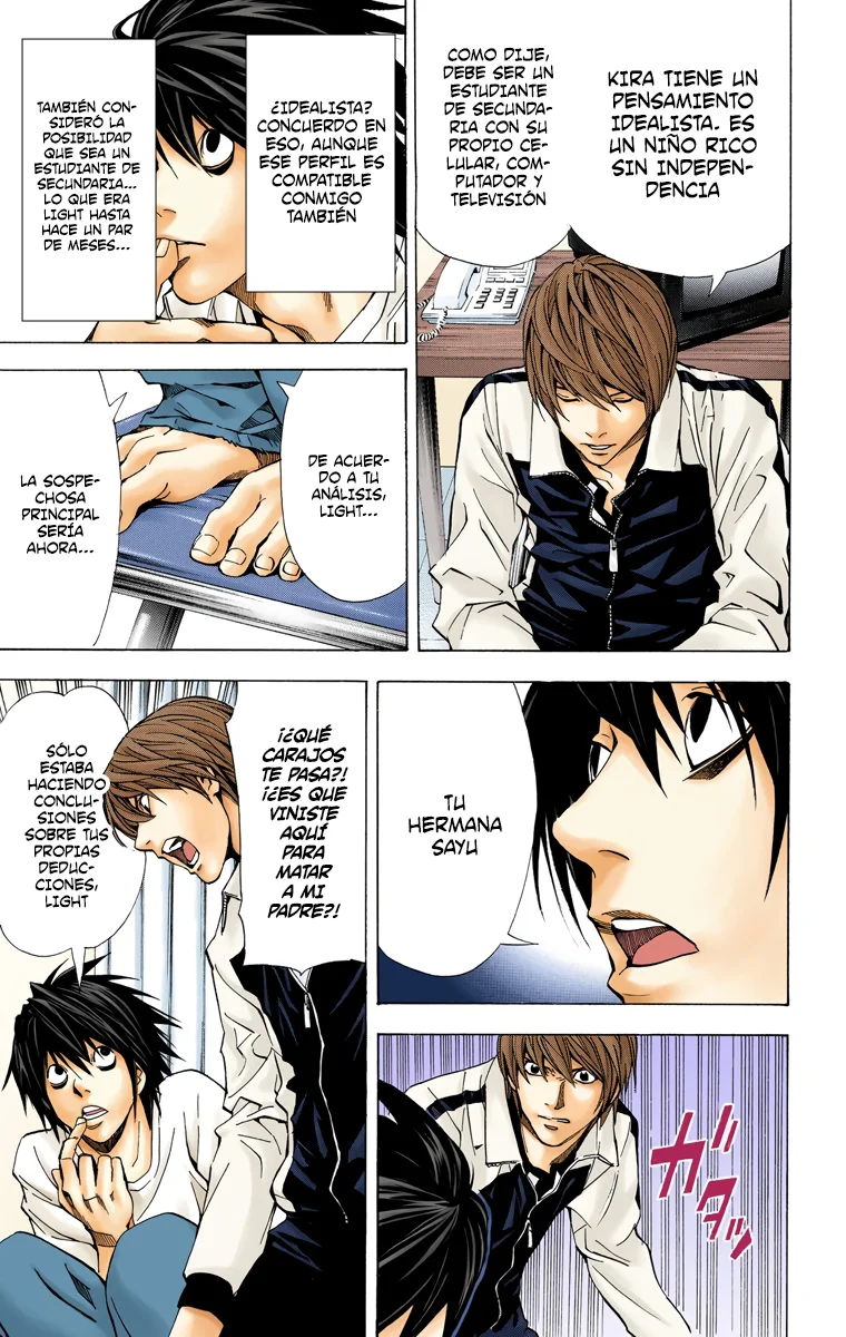 Read Death Note Full Color ES Manga Online