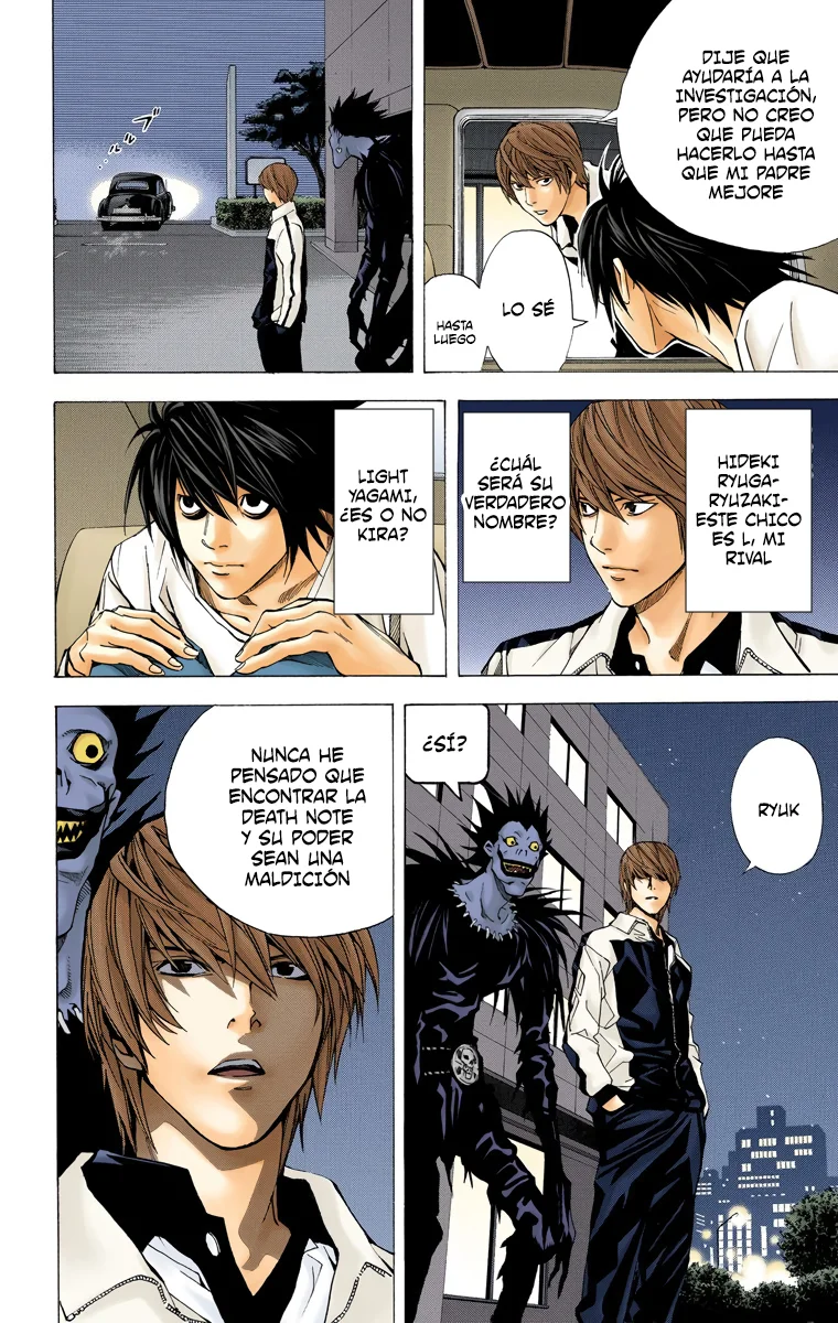 Read Death Note Full Color ES Manga Online