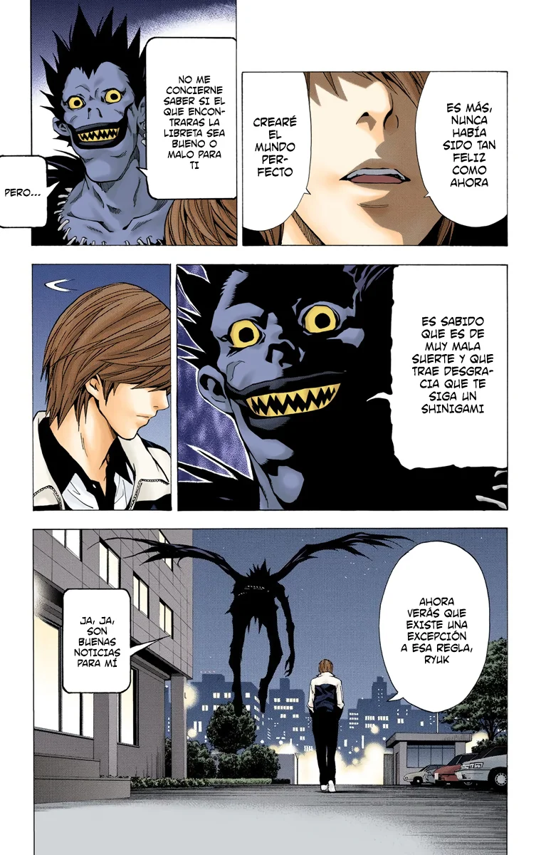 Read Death Note Full Color ES Manga Online