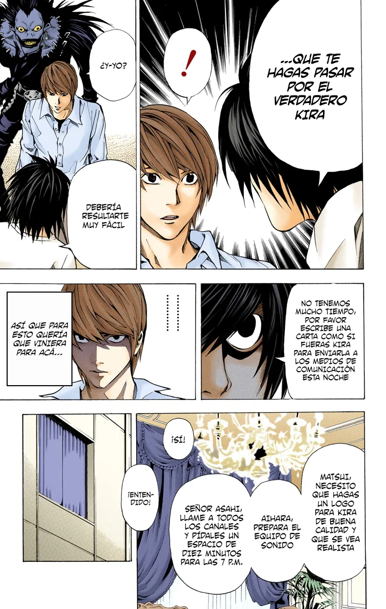 Read Death Note Full Color ES Manga Online