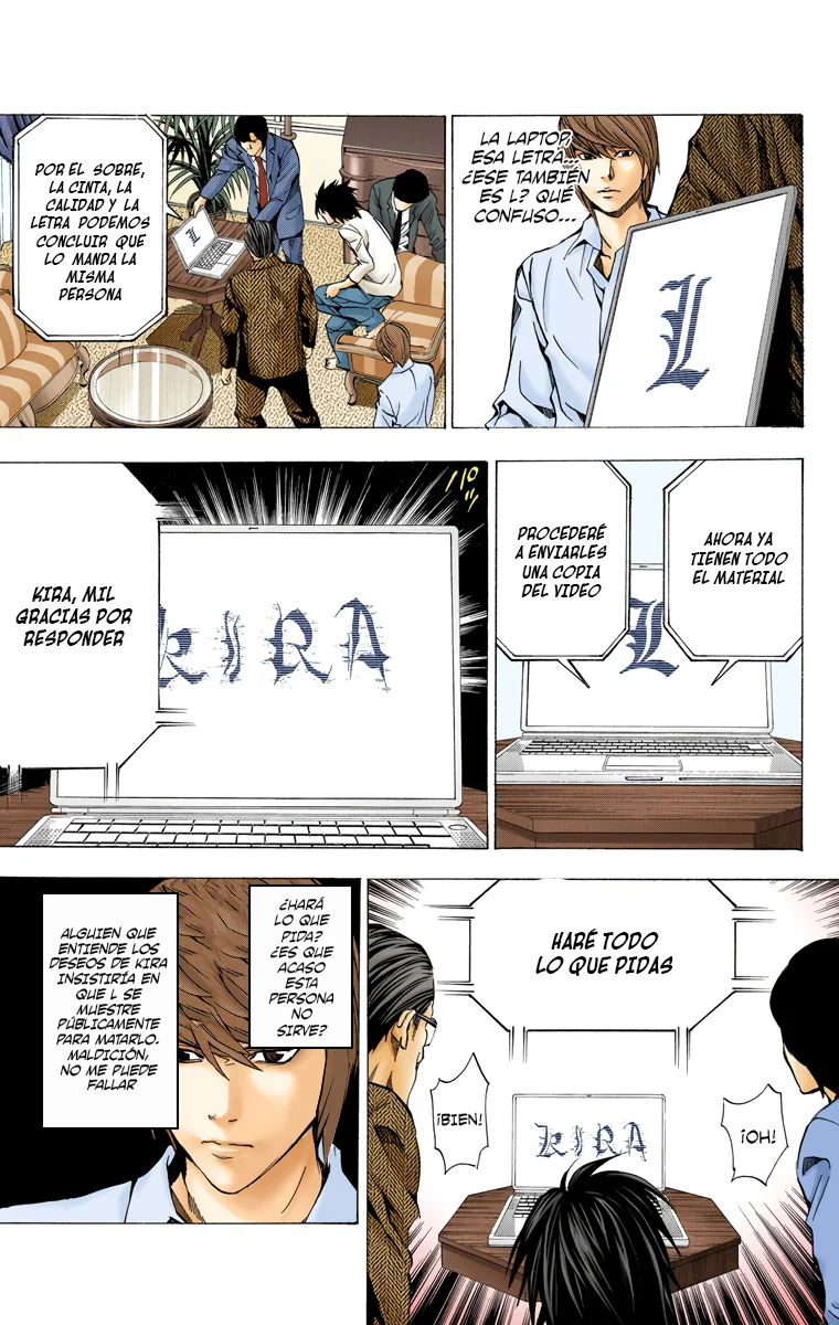 Read Death Note Full Color ES Manga Online
