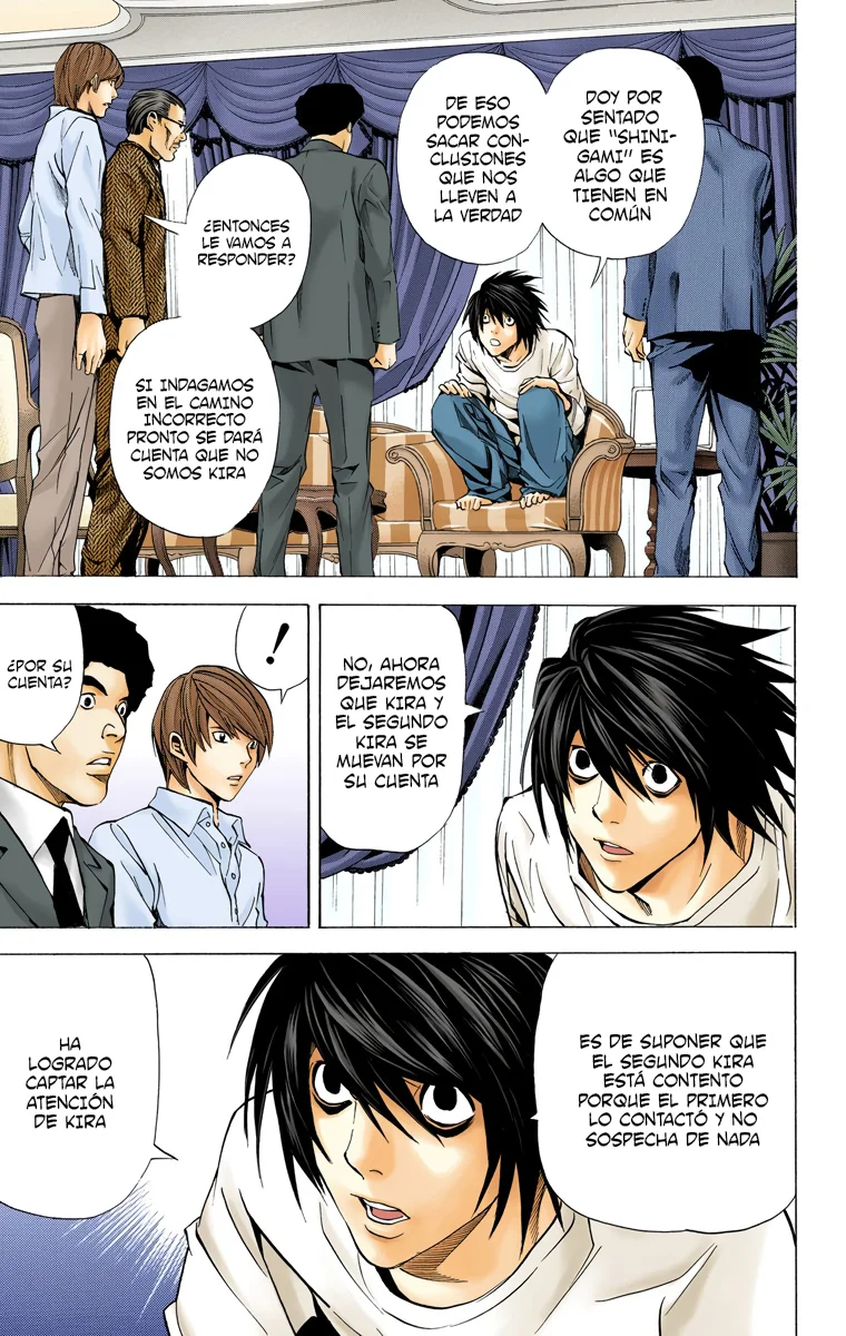 Read Death Note Full Color ES Manga Online