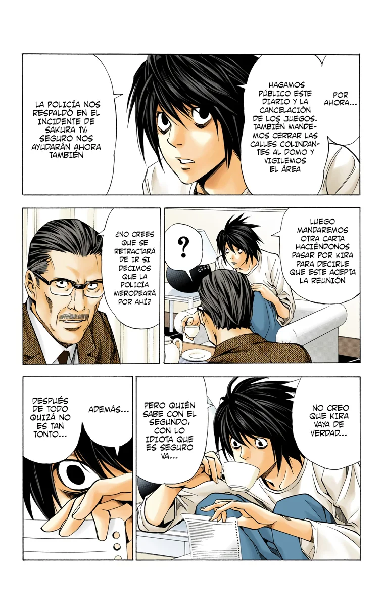 Read Death Note Full Color ES Manga Online