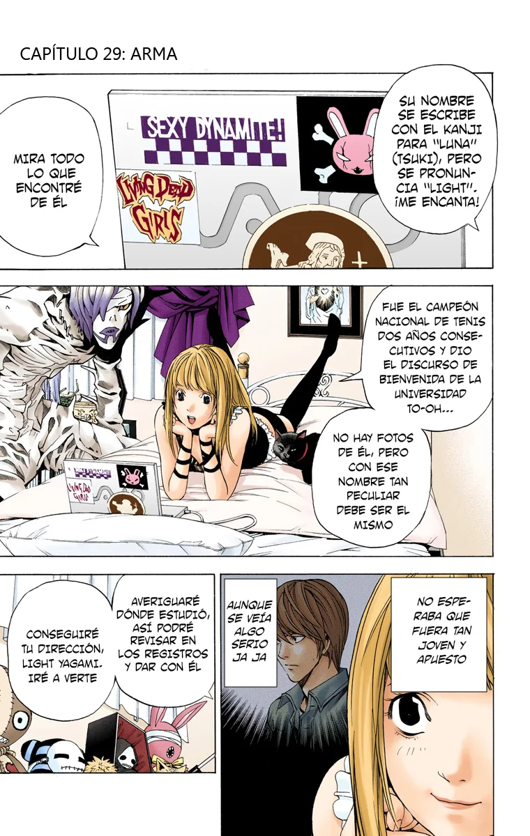 Read Death Note Full Color ES Manga Online