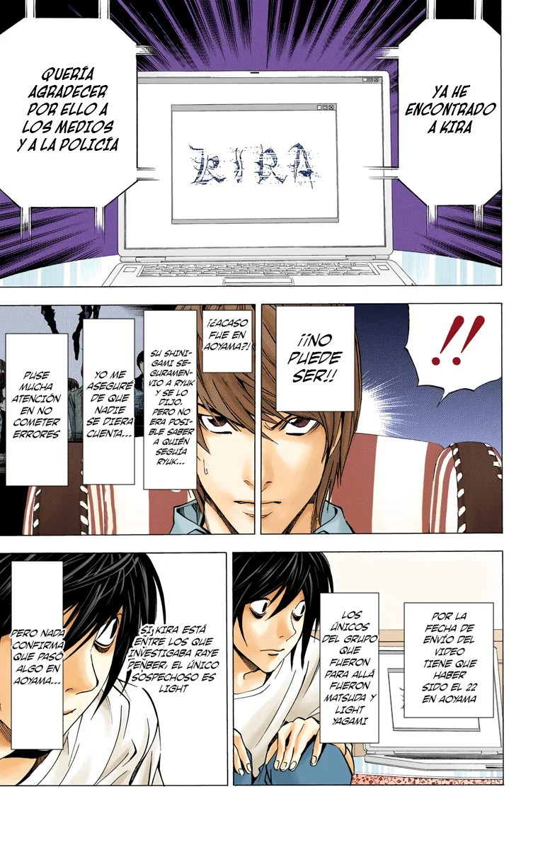 Read Death Note Full Color ES Manga Online