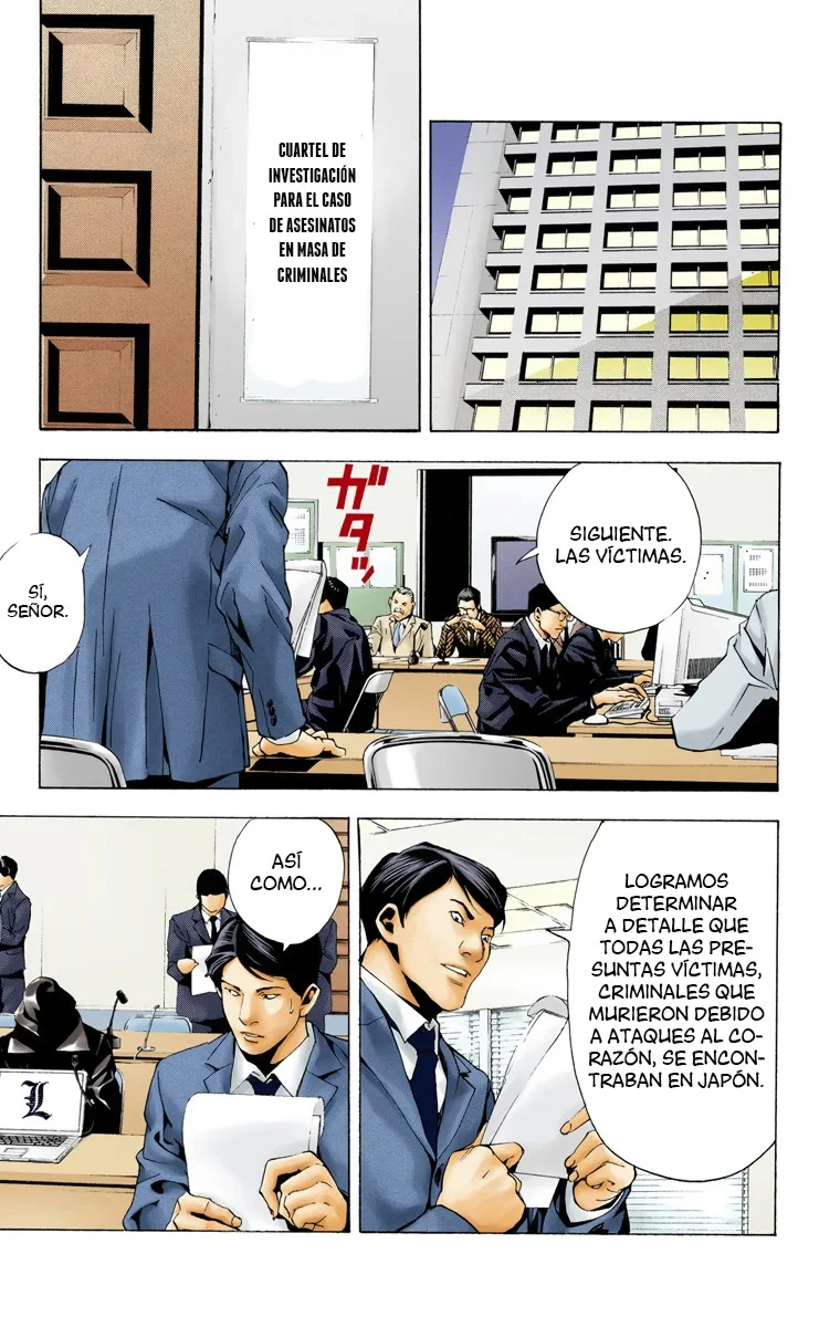 Read Death Note Full Color ES Manga Online