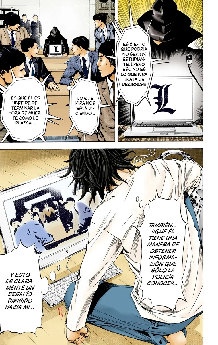 Read Death Note Full Color ES Manga Online