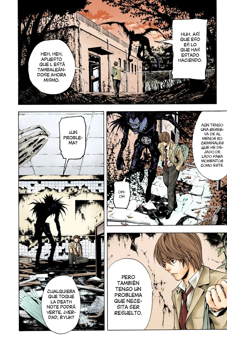 Read Death Note Full Color ES Manga Online