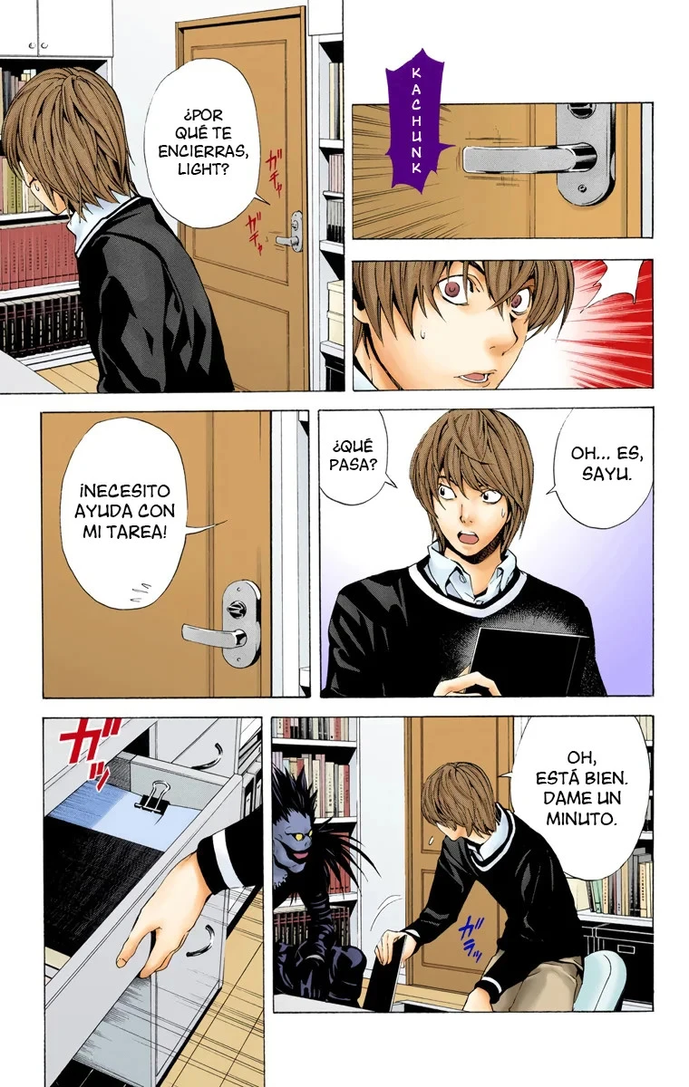 Read Death Note Full Color ES Manga Online