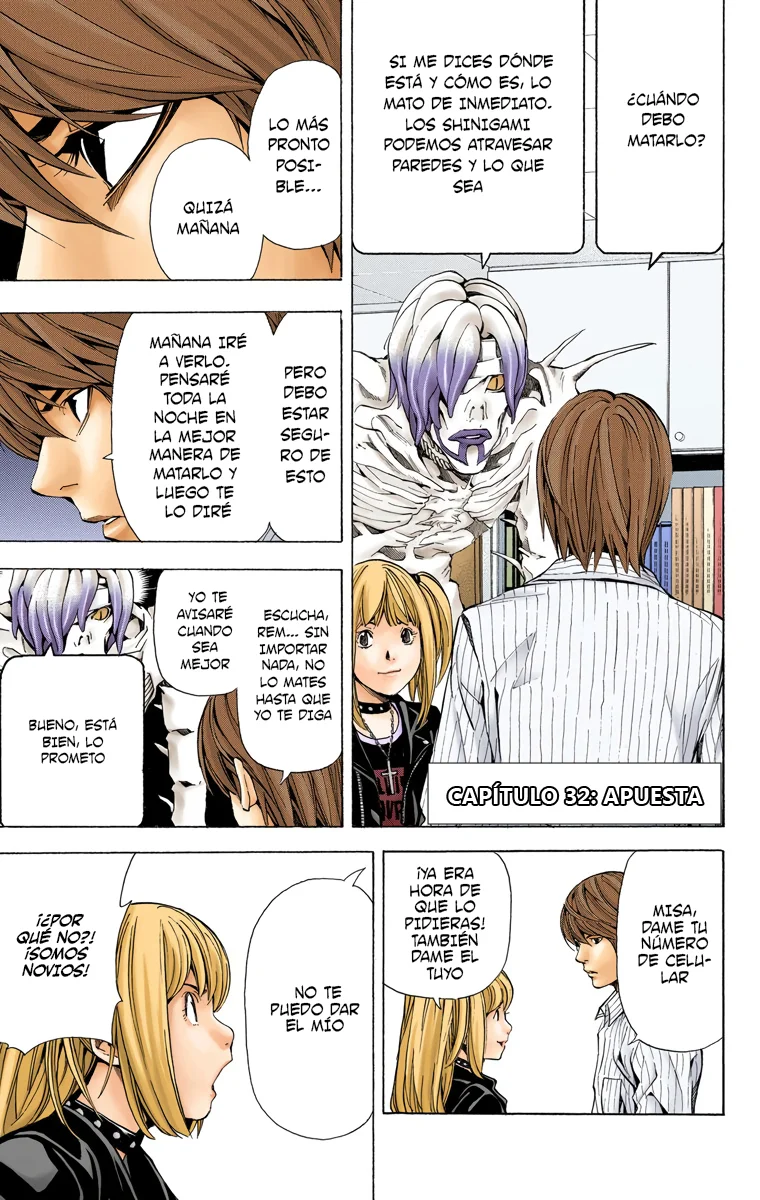 Read Death Note Full Color ES Manga Online