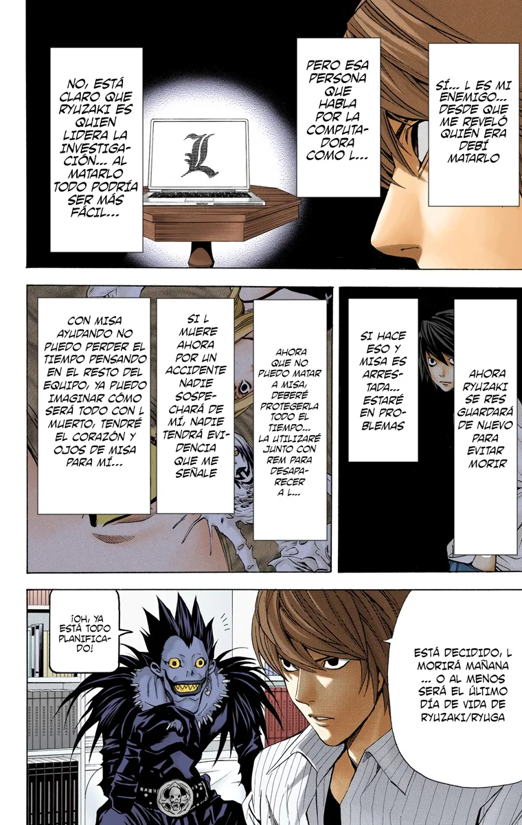 Read Death Note Full Color ES Manga Online