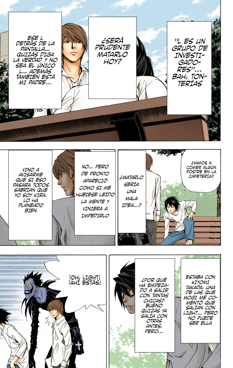 Read Death Note Full Color ES Manga Online