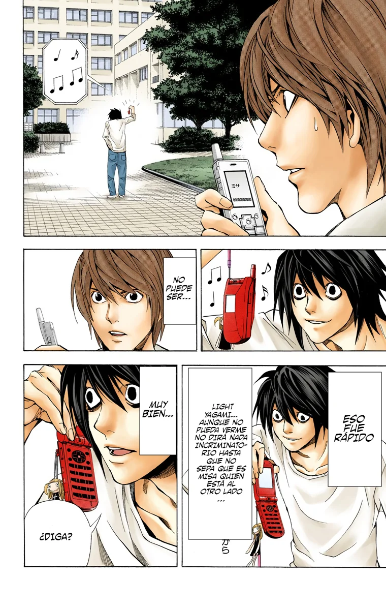 Read Death Note Full Color ES Manga Online