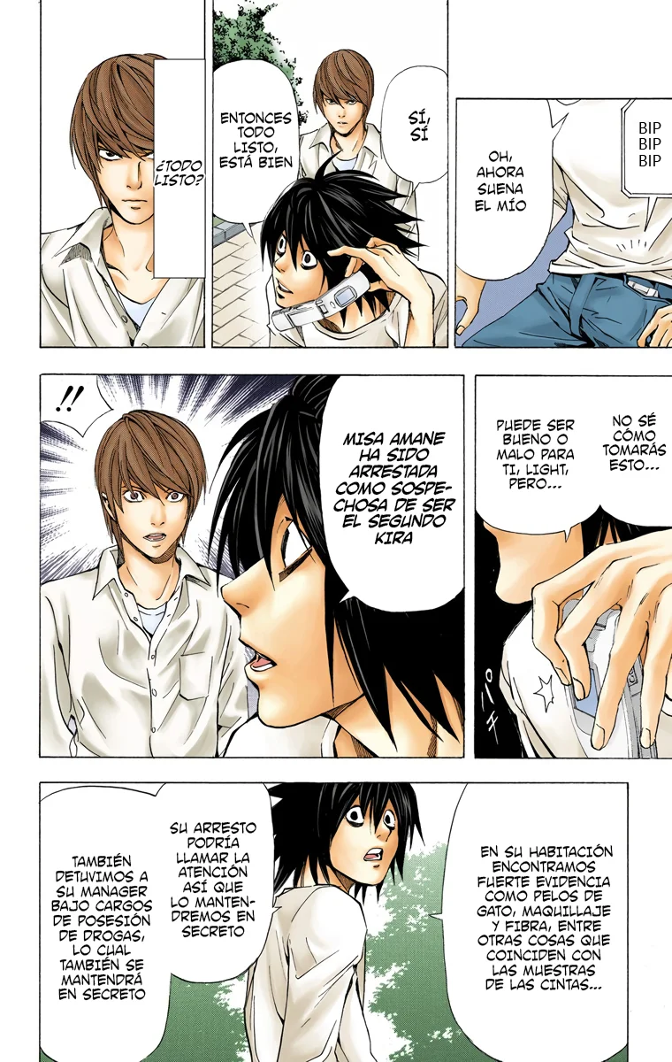 Read Death Note Full Color ES Manga Online