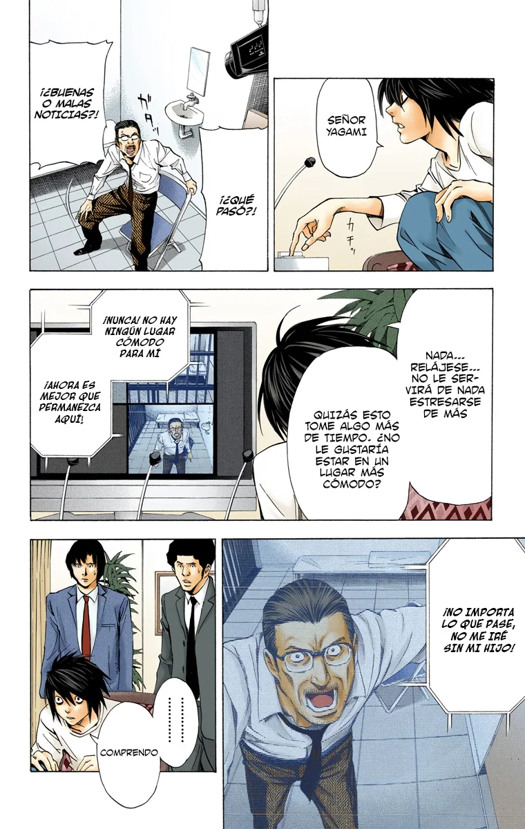 Read Death Note Full Color ES Manga Online