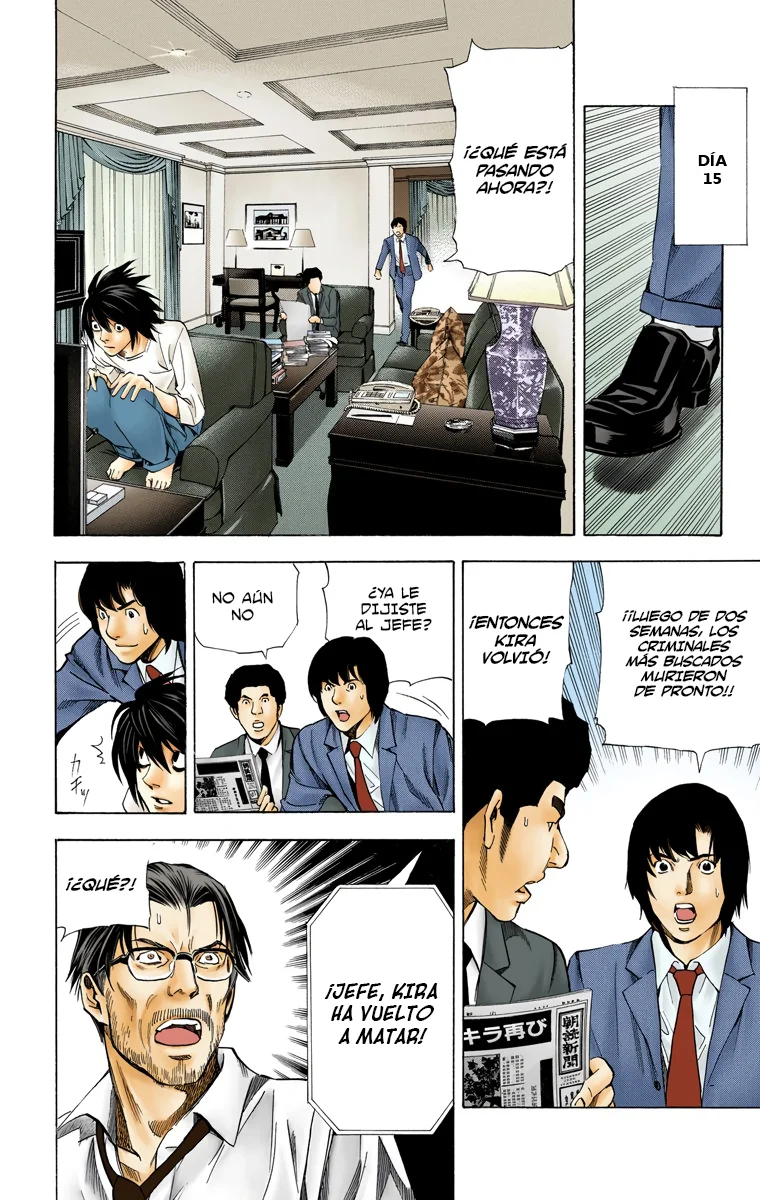 Read Death Note Full Color ES Manga Online