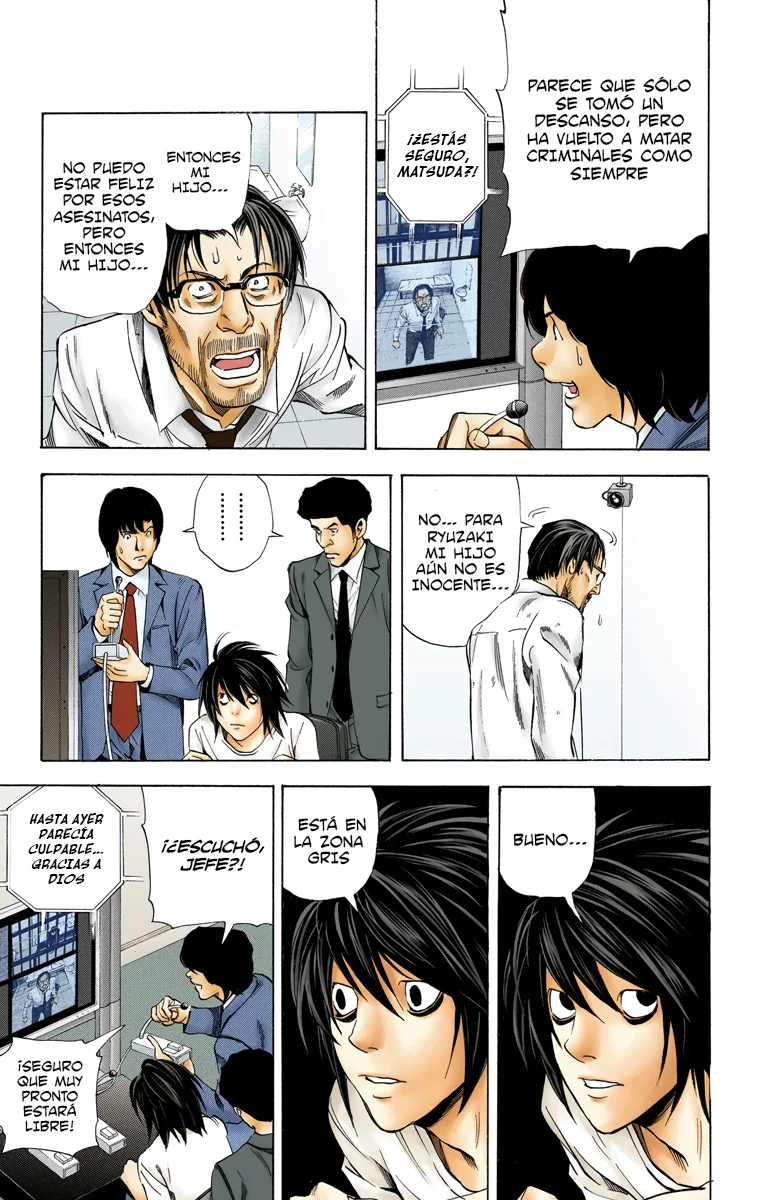 Read Death Note Full Color ES Manga Online