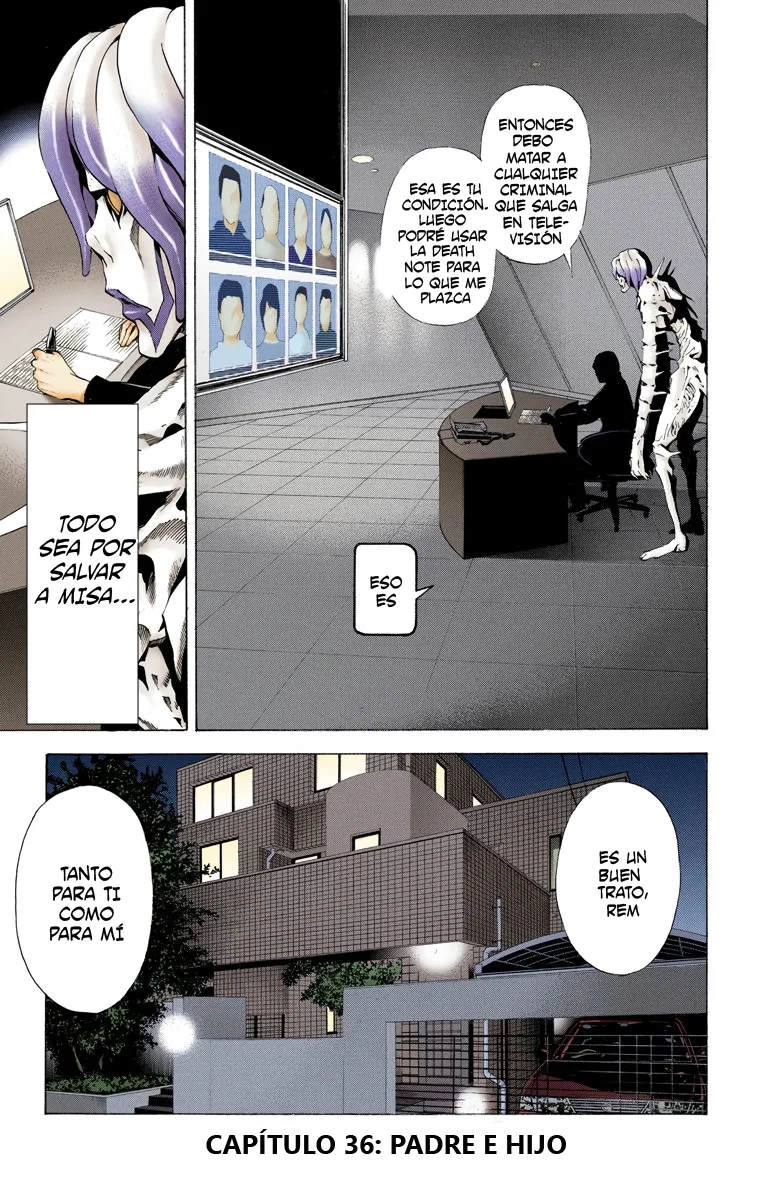 Read Death Note Full Color ES Manga Online