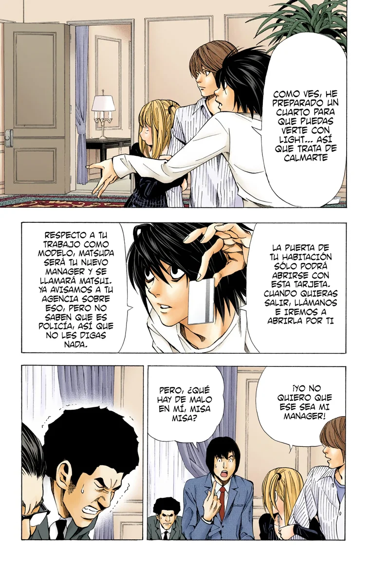 Read Death Note Full Color ES Manga Online