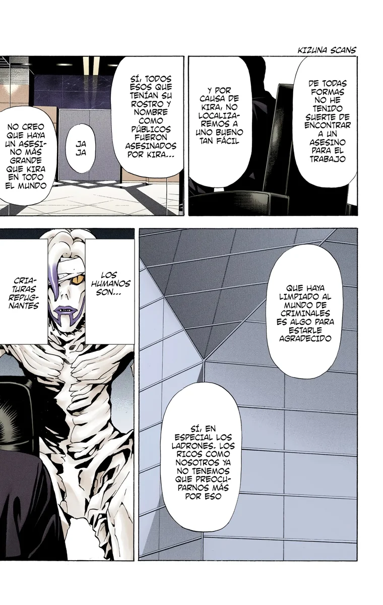 Read Death Note Full Color ES Manga Online