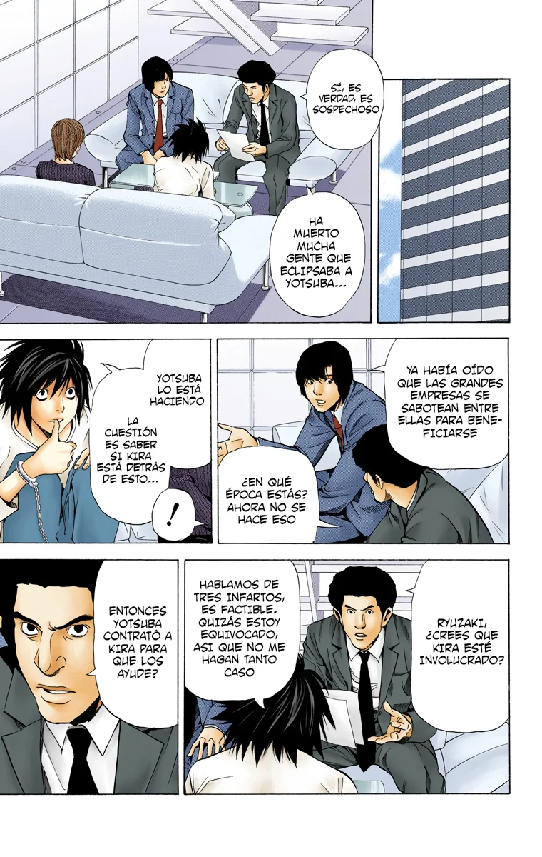 Read Death Note Full Color ES Manga Online