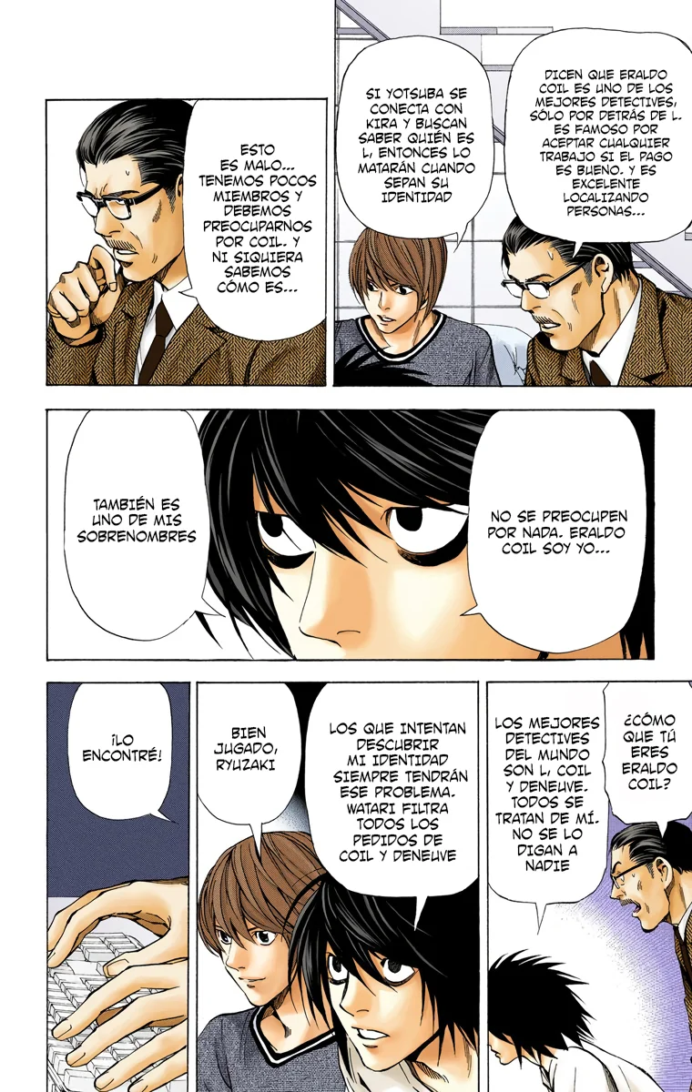 Read Death Note Full Color ES Manga Online